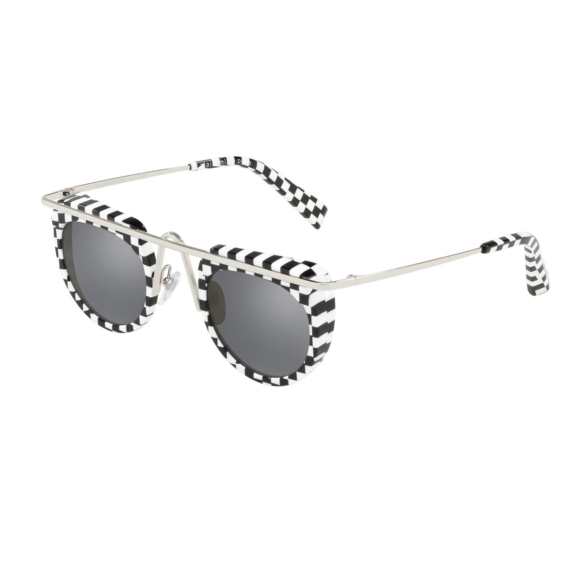 Alain Mikli Unisex Bianco 0A04011 Celluloid Occhiali Sole