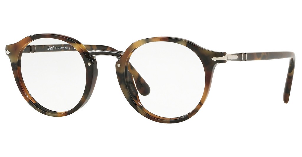 Persol Men's Marrone Po3185v Celluloid Occhiali Vista