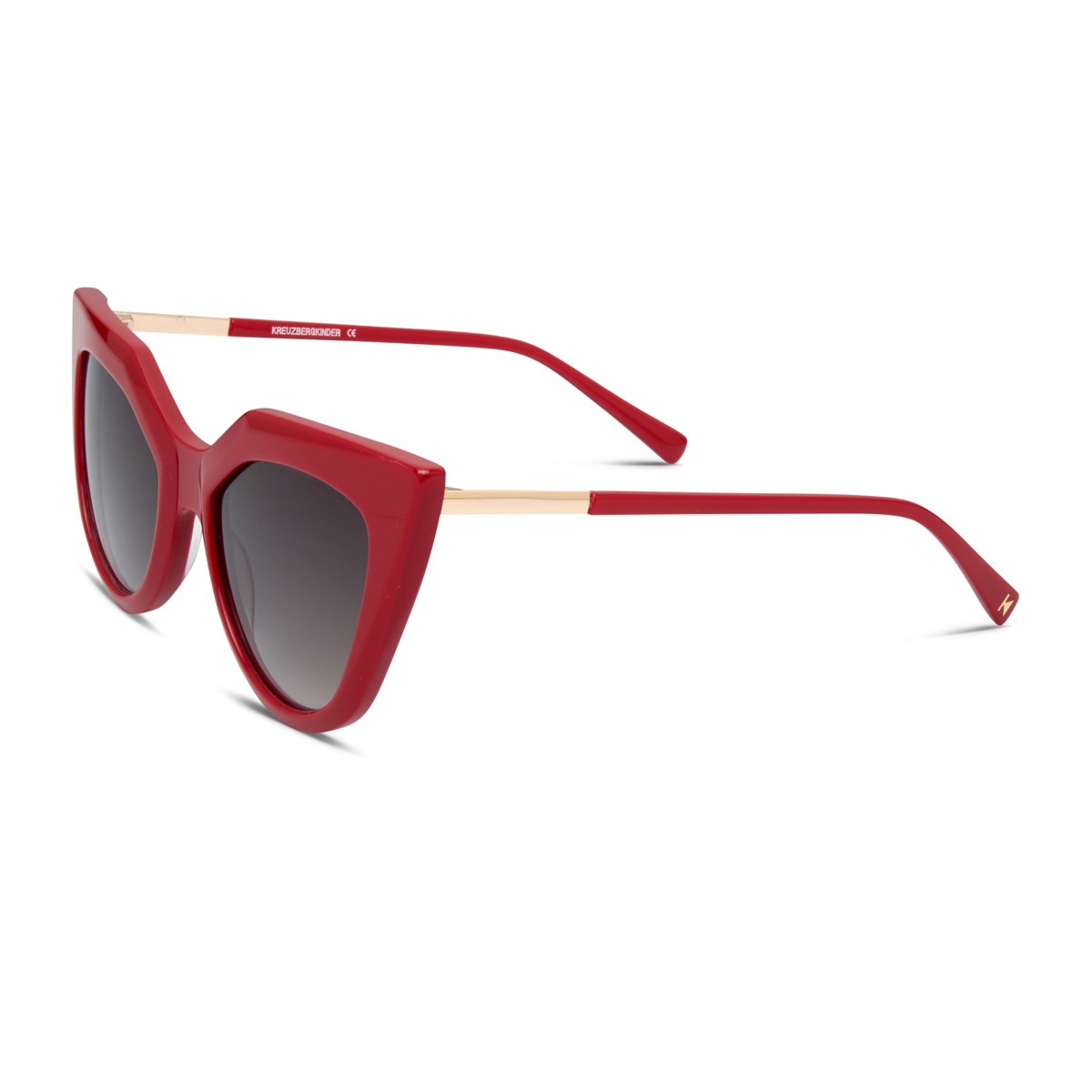 Kreuzbergkinder Unisex Rosso Venus Celluloid Occhiali Sole