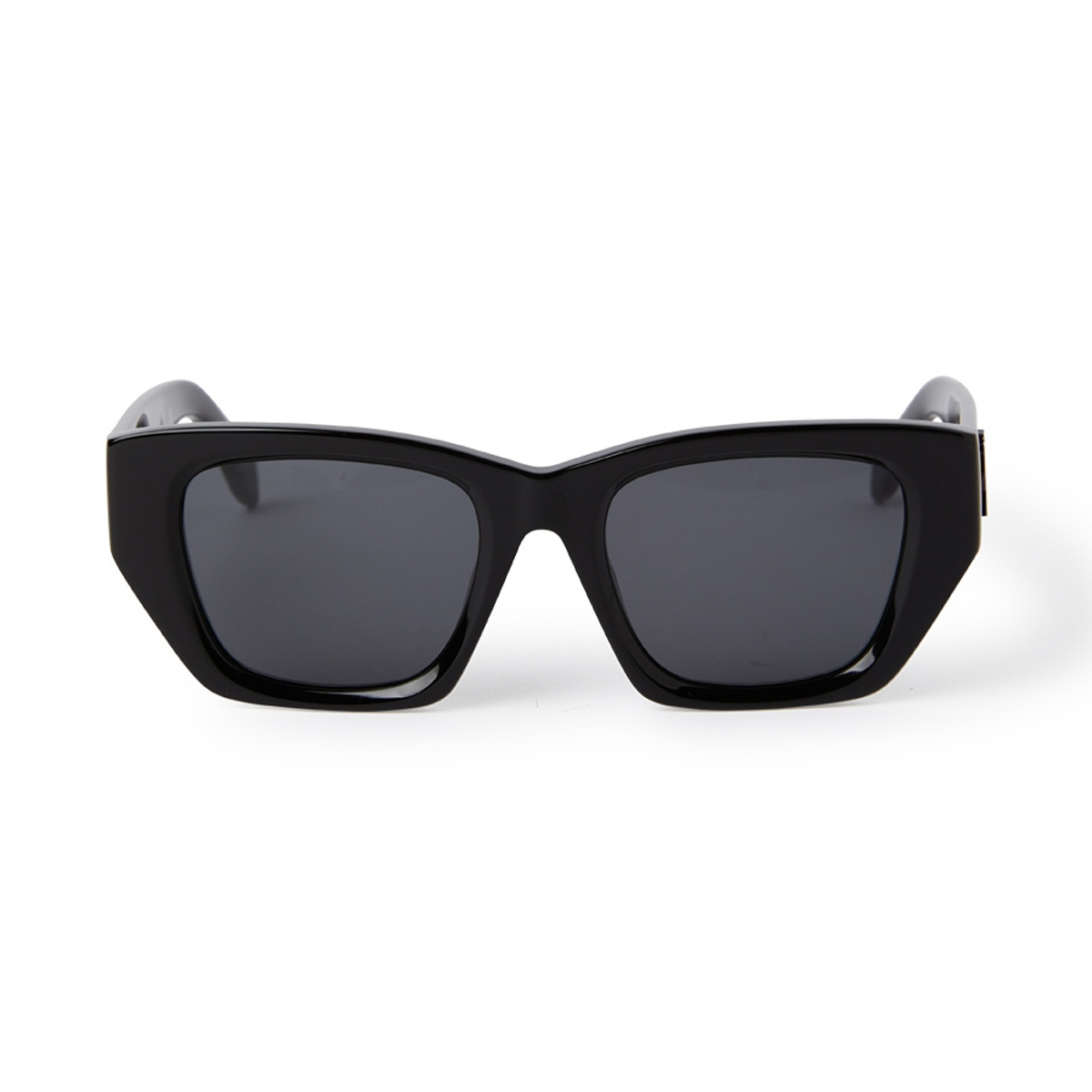 Palm Angels Unisex Nero Hinkley Black Acetate Occhiali Sole