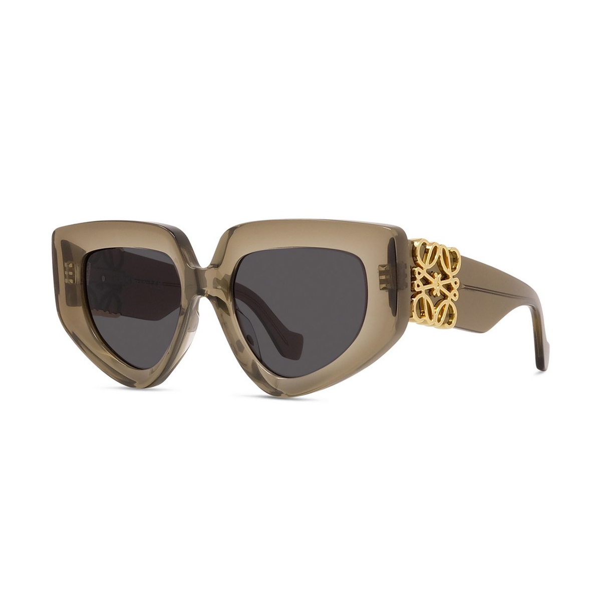 Loewe Women's Verde Lw40154u Anagram 96A Lucido Acetate Occhiali Da Sole
