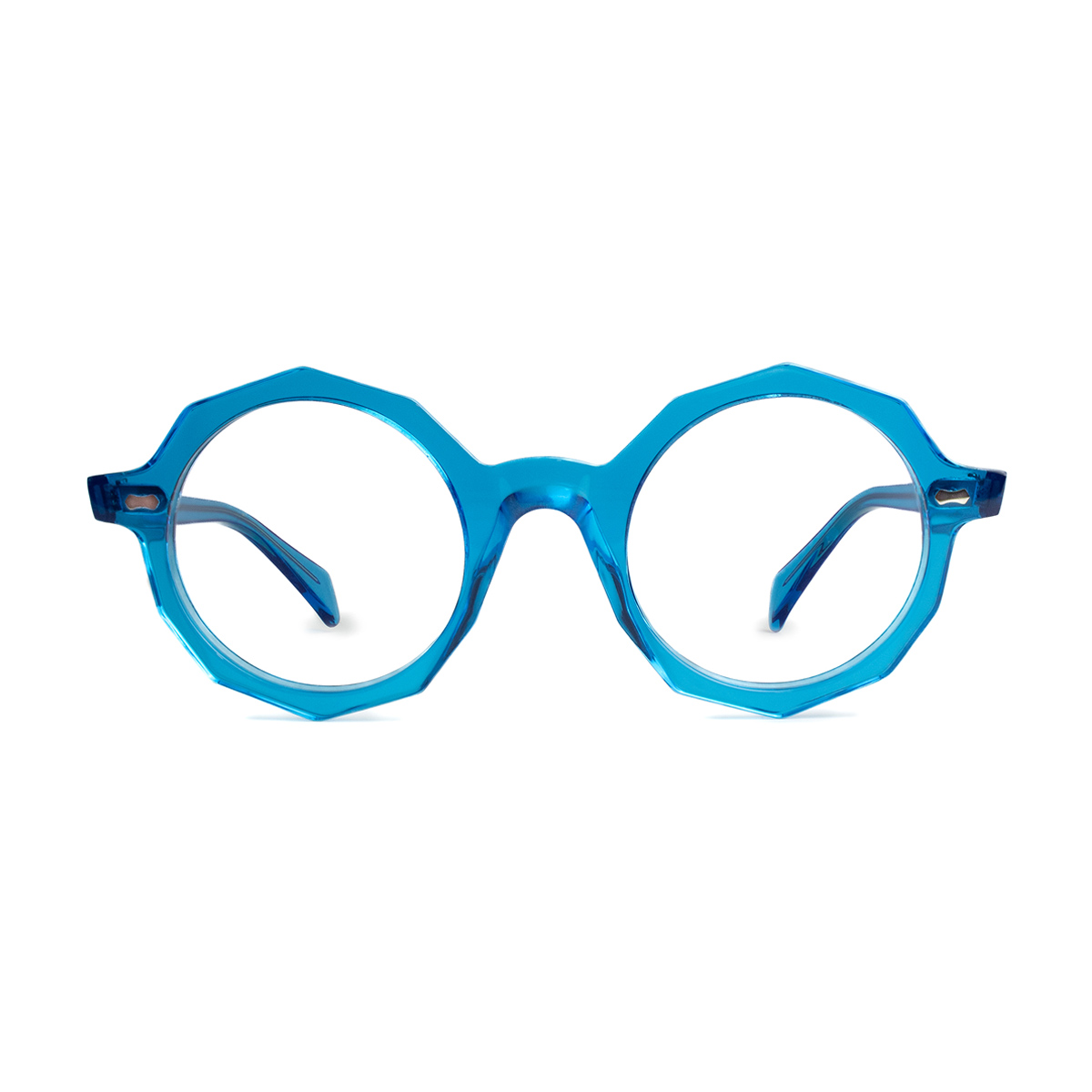 Dandy's Unisex Blu Mirto Azz1 Azzurro Acetate Occhiali Da Vista