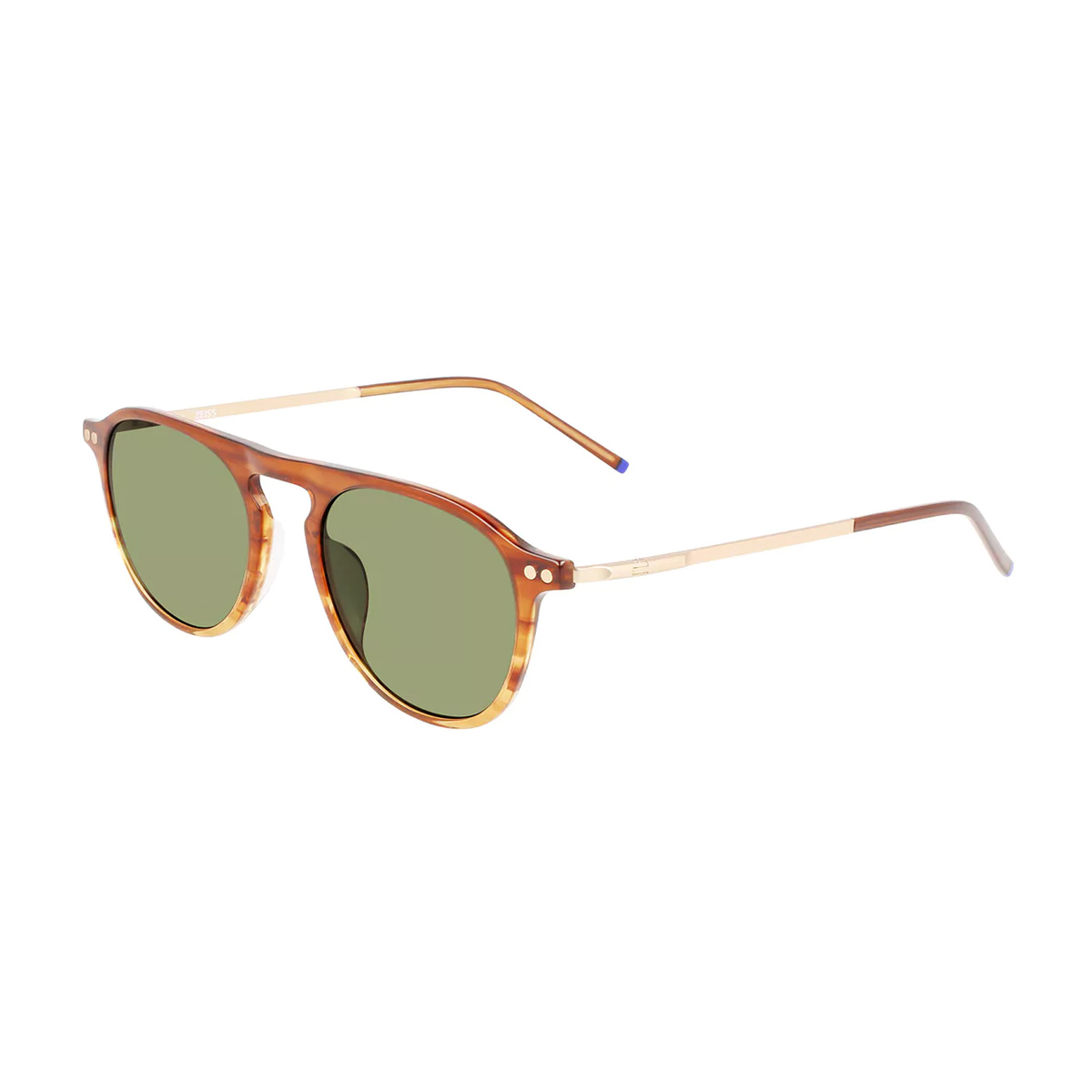 Zeiss Men's Marrone Zs22702s Celluloid Occhiali Sole