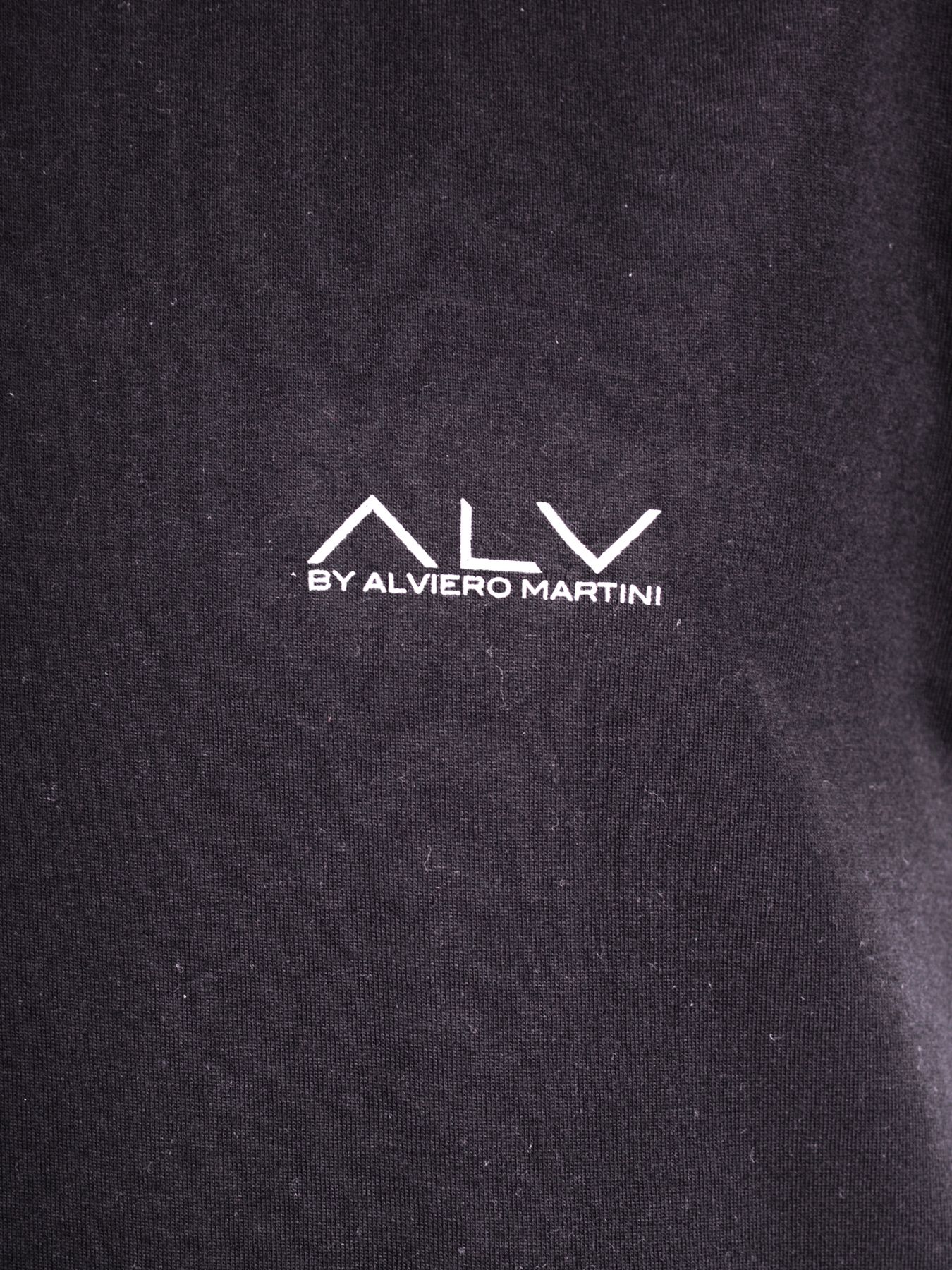 Alv By Alviero Martini T-shirt Uomo in Cotone Firme in Tasca