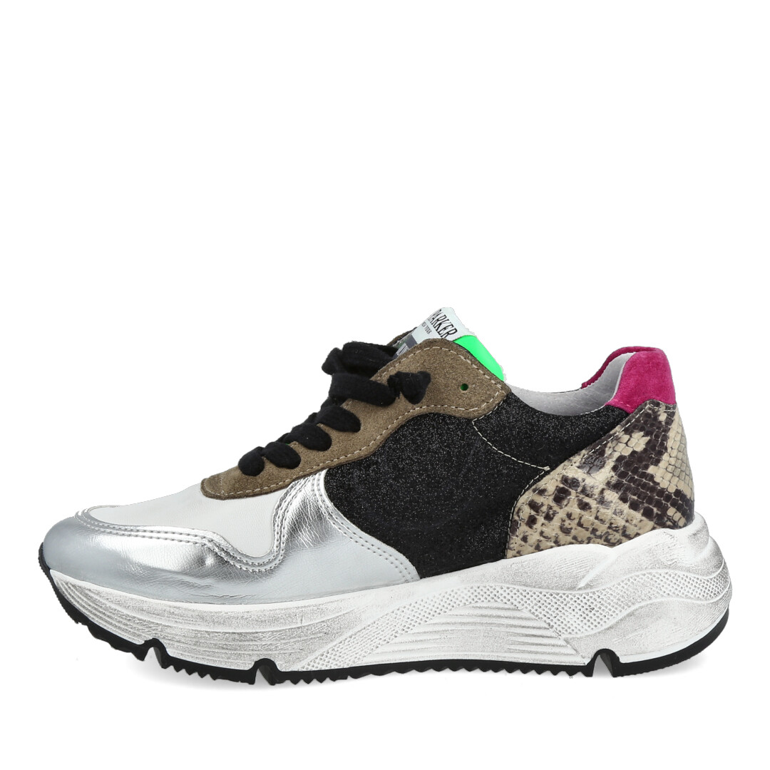 SNEAKERS UMA PARKER LINEA SUPERMOON IN PELLE ,CON FINITURE MIX DI