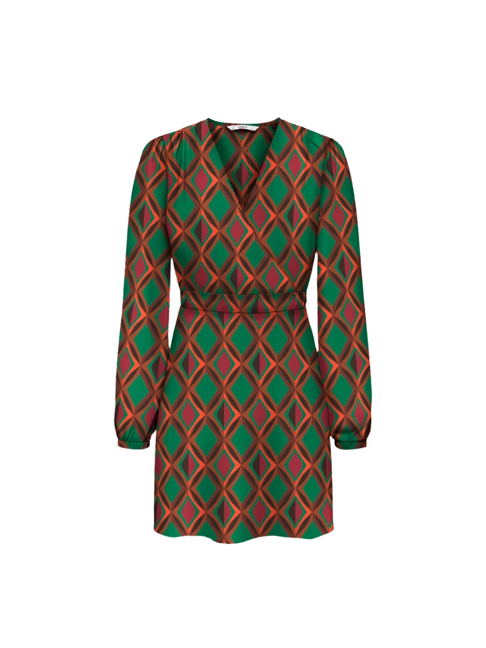 ТОЛЬКО для Vestito lungo da donna, код 15284372, 100% полиэстер, цвет зеленый.