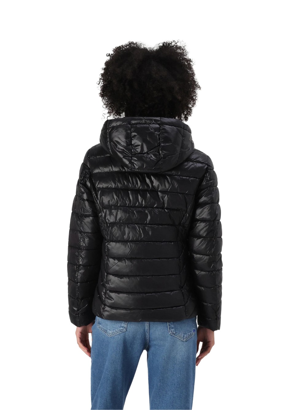 Chaqueta Liu Jo Para Mujer, En Nylon, Color Negro, Código TA5055 TS073. - Imagen 4 de 4
