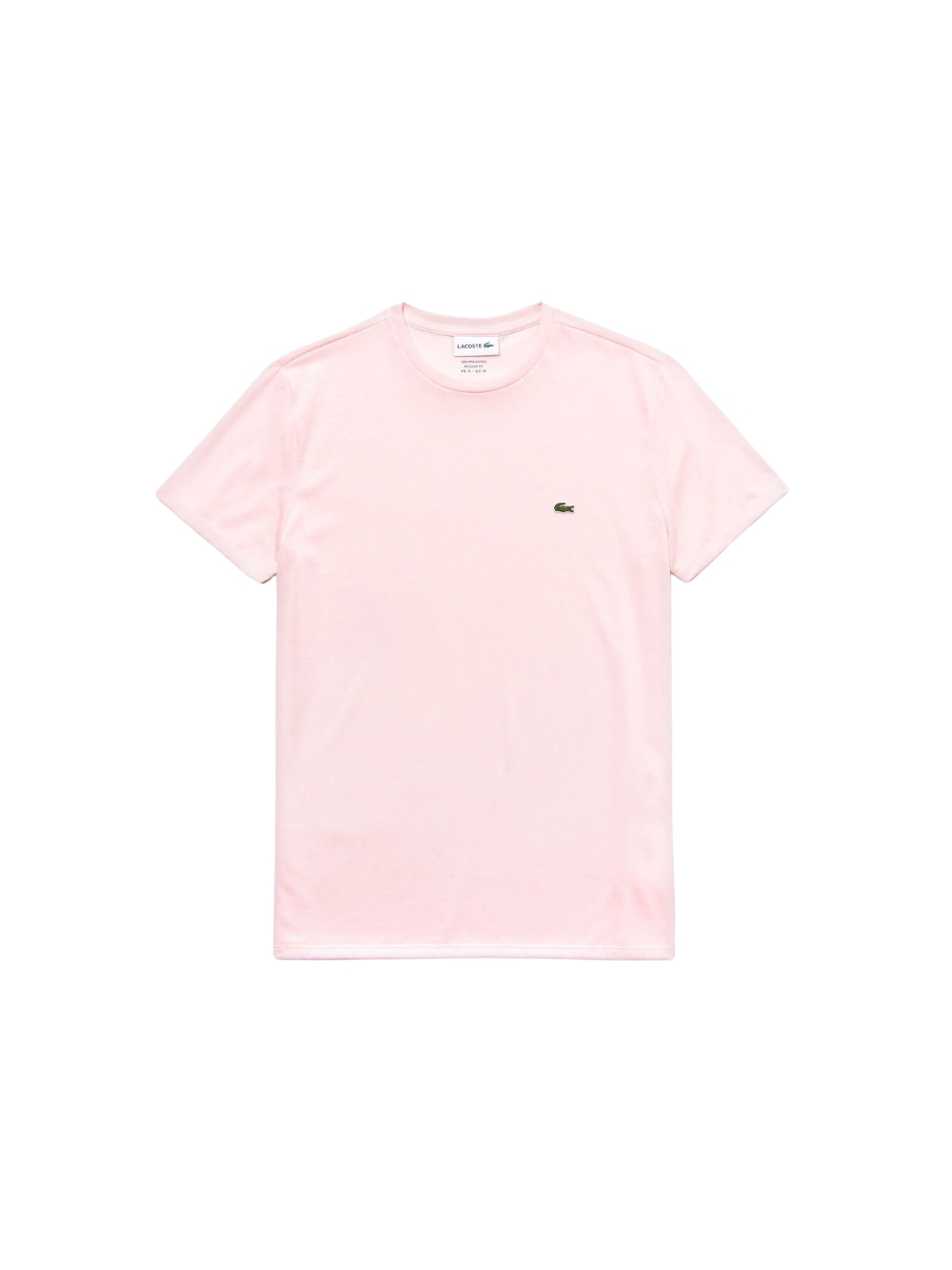 Футболка Lacoste da uomo, джироколо, цвет розовый, цвет TH6709 T03
