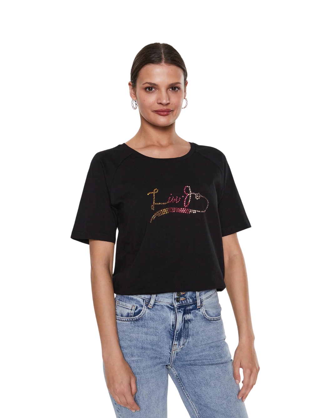 Футболка Liu Jo Donna Разноцветная футболка TA3091 J5923 B3280