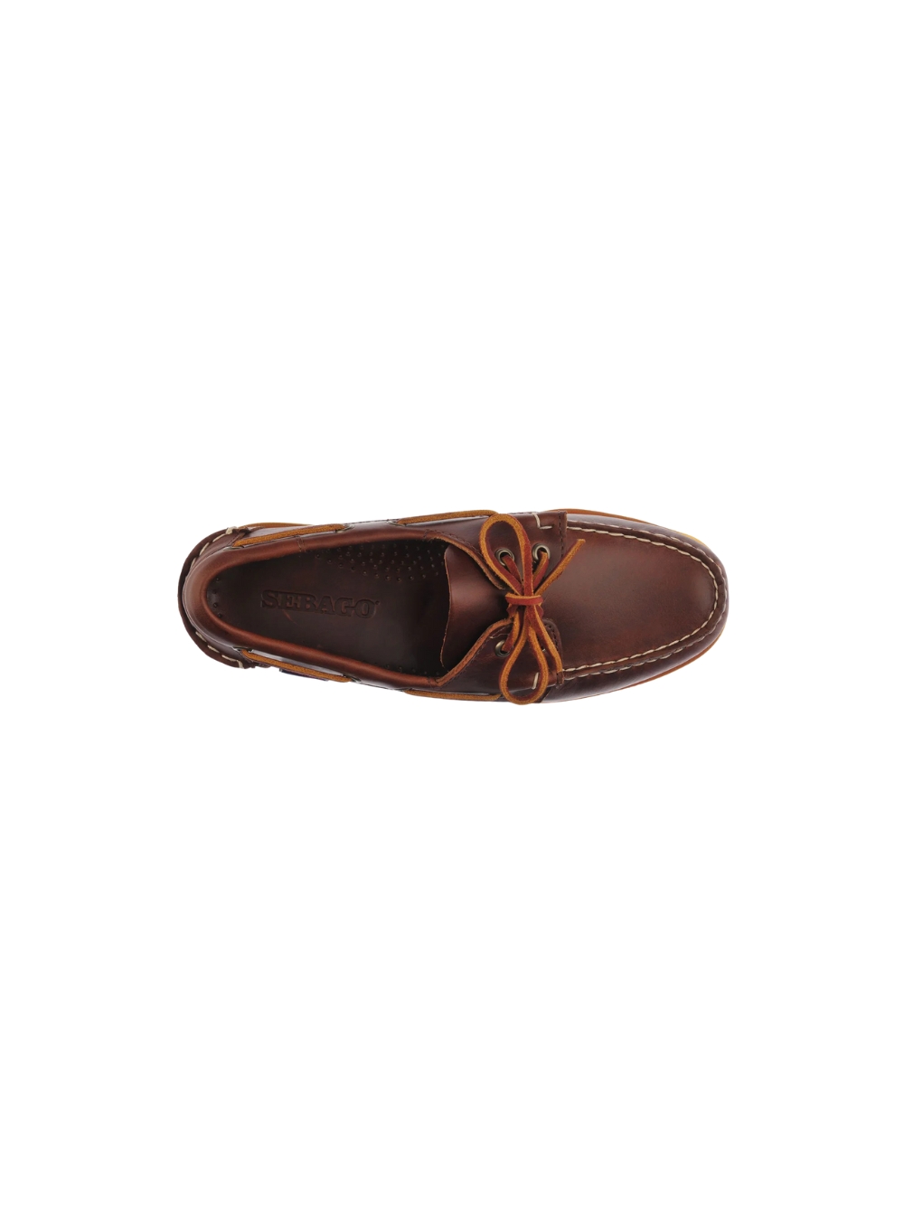 Zapatos Sebago de Hombre, Modelo Docksides Portland Encerado, Superior Piel, Con - Imagen 3 de 4