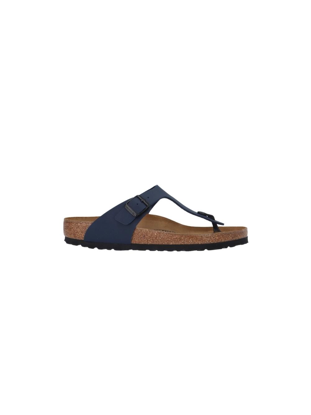 Сандалии Birkenstock модели Gizeh, calzata normale унисекс, цвет Синий, код 1...