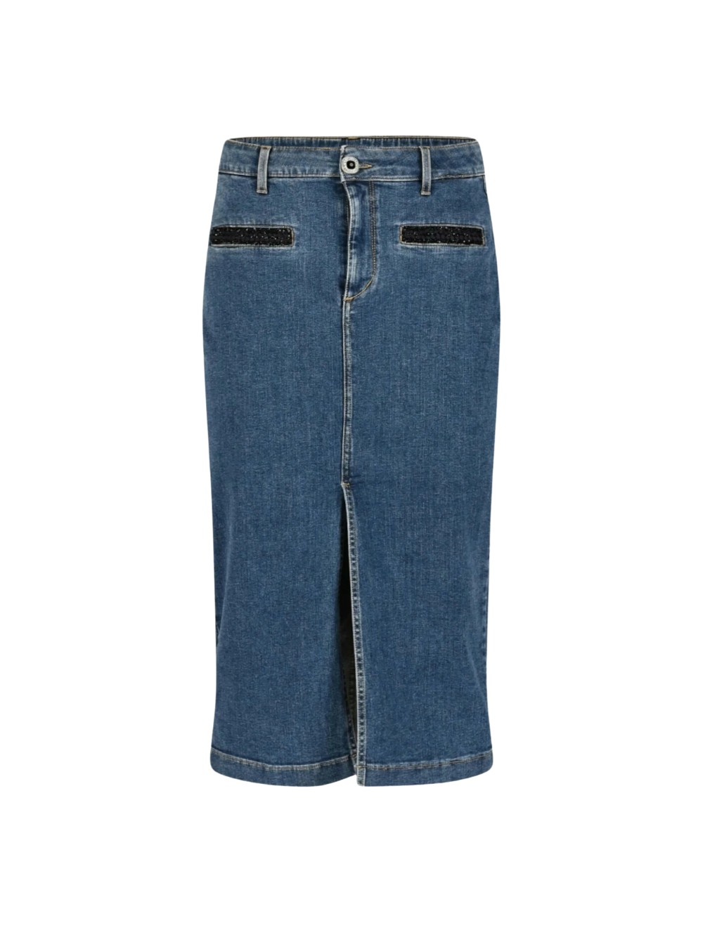 Модель Gonna Liu Jo da donna, из хлопка, цвет голубой деним, код UF4095 D4448.