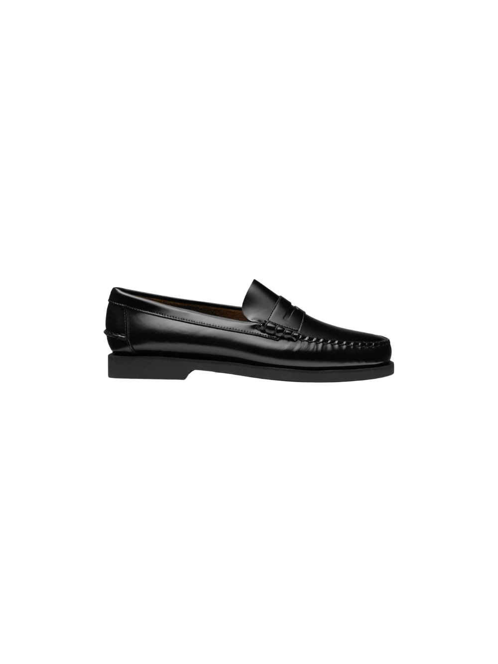 Mocassino Sebago in pelle fiore colore nero modello 731243W 902 57690₽
