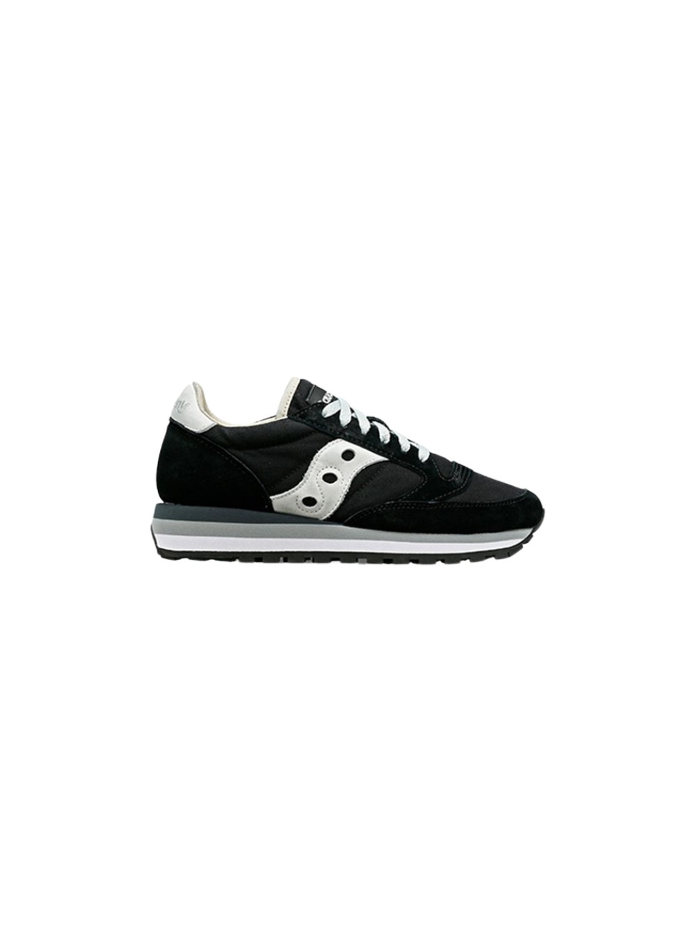 Кроссовки Saucony modello Jazz Triple da donna colore Nero c вставками bianchi