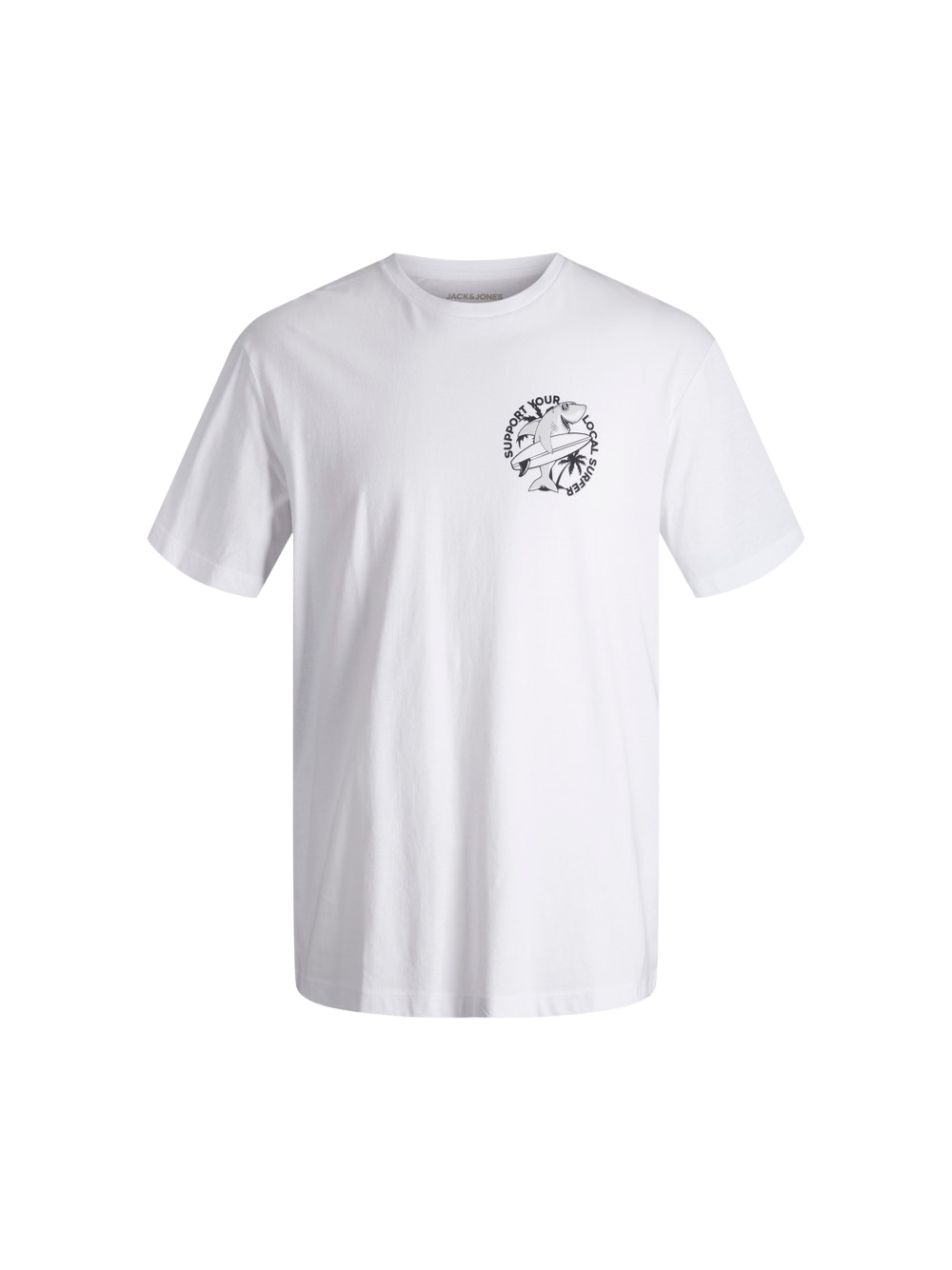 Футболка Jack - Jones da Uomo colore Bianco Modello 12200455 Белая 11090₽