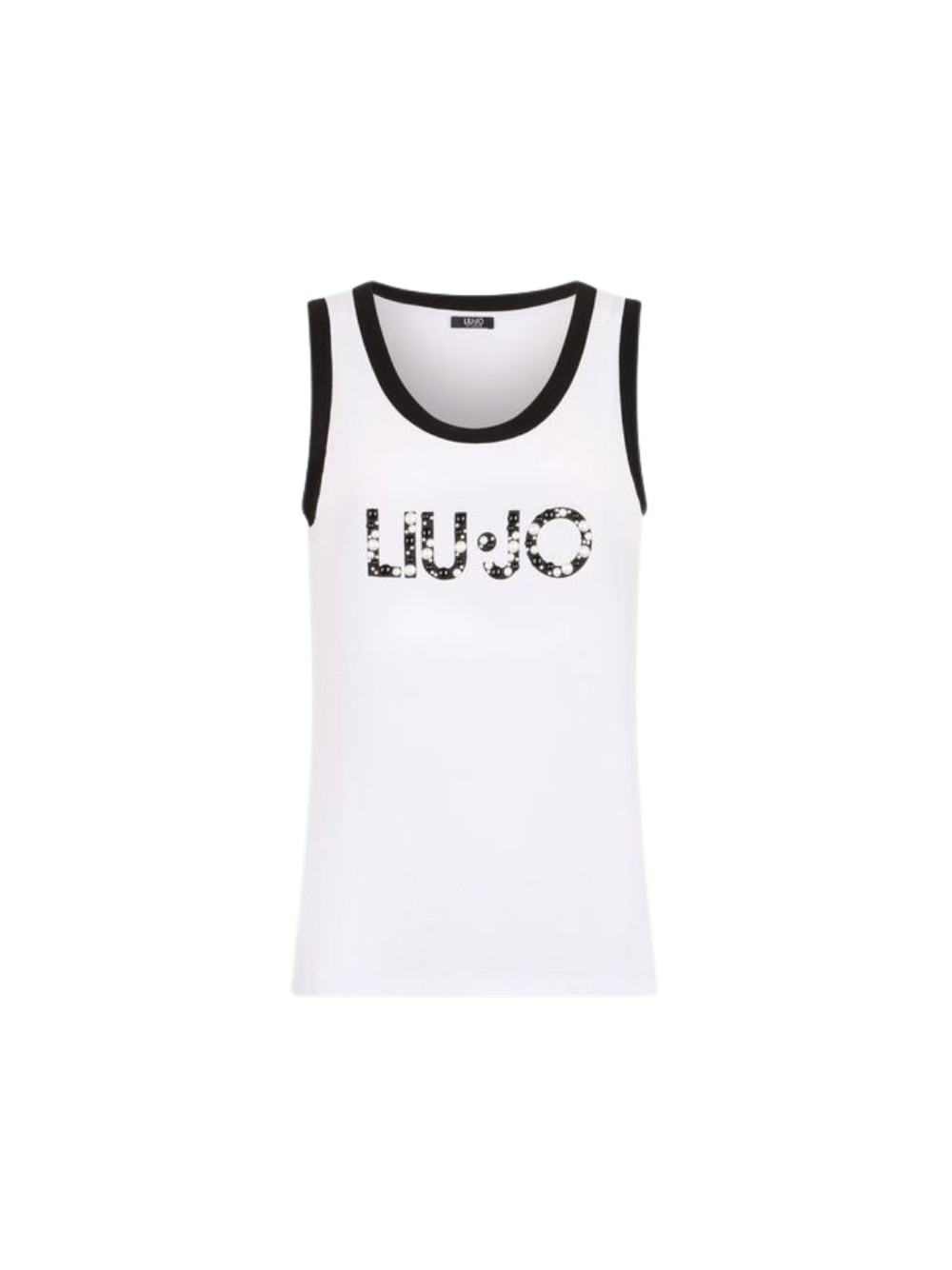 Вверху Liu Jo Damen, Аус Вискозе, Вайсс, Код VA5138 JS360