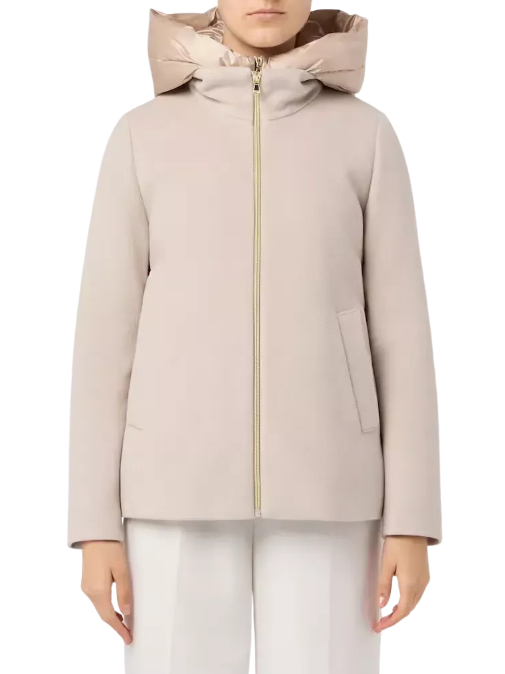 Giubbotto Emme Marella Donna Ecru SORRISO 2525486182200 002 - Imagen 3 de 3