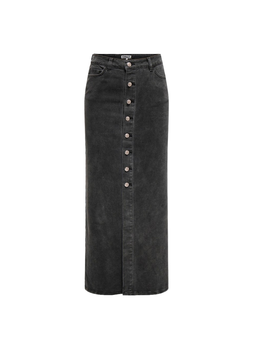 Джинсы Gonna lunga ONLY da donna, из котона, цвет неро, код 15325358.