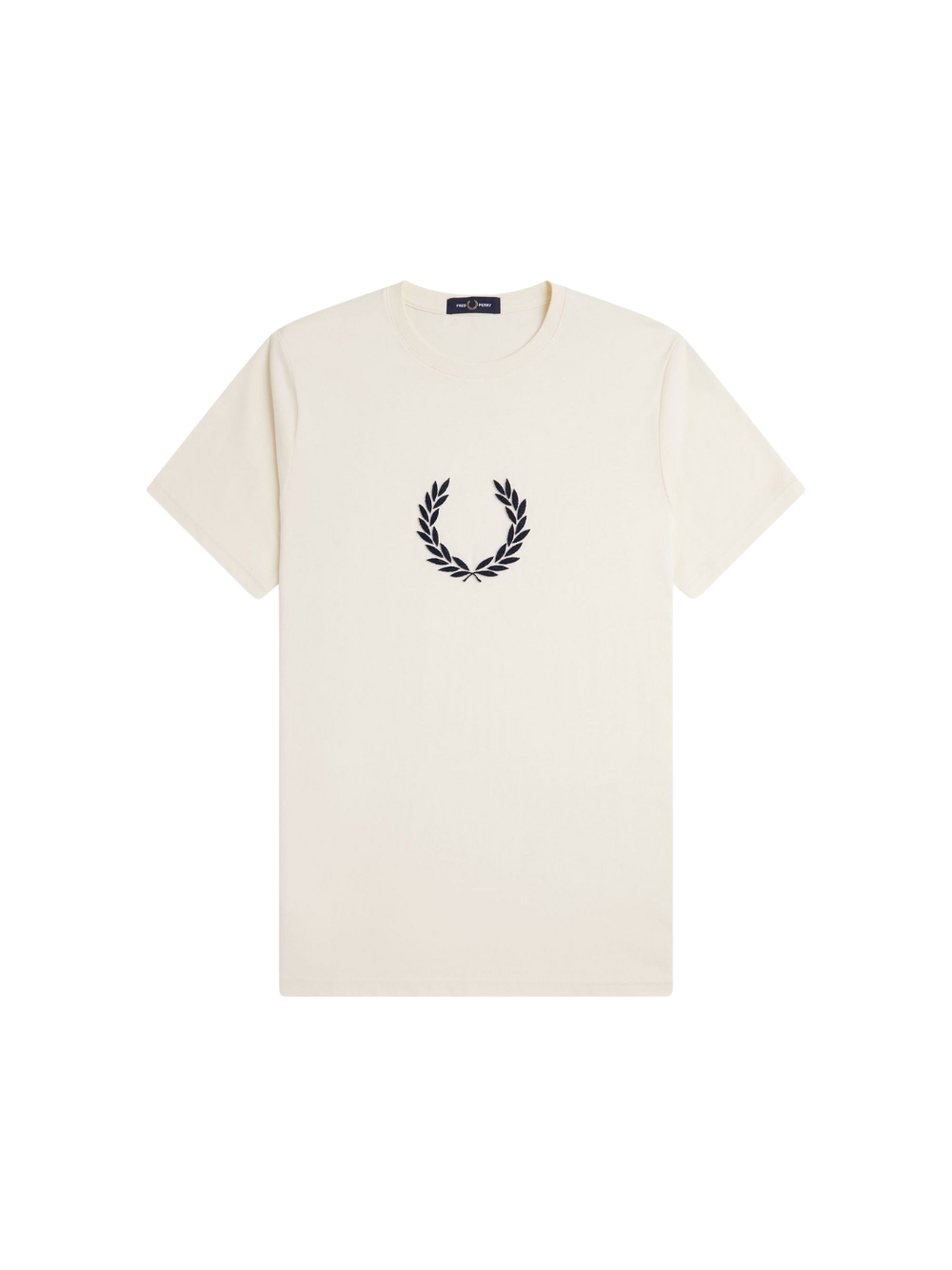 Футболка Fred Perry da uomo, из чистого котона, обычная для прихожей, цвета экрю...