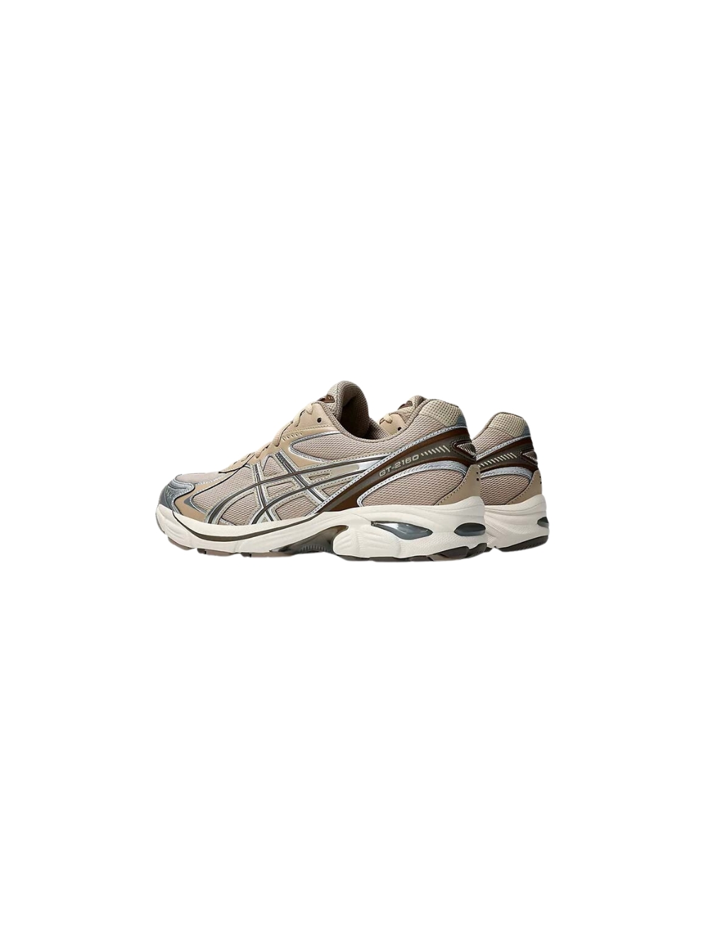 Zapatillas Asics Unisex, Modelo GT-2160, Color Gris Marrón Storm, Modelo 1203 - Imagen 3 de 4