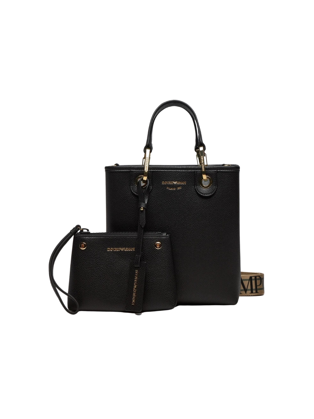 Коллекция Borsa Emporio Armani в аналогичном исполнении размеры 25х25 см цвет Nero модель modello 44590₽