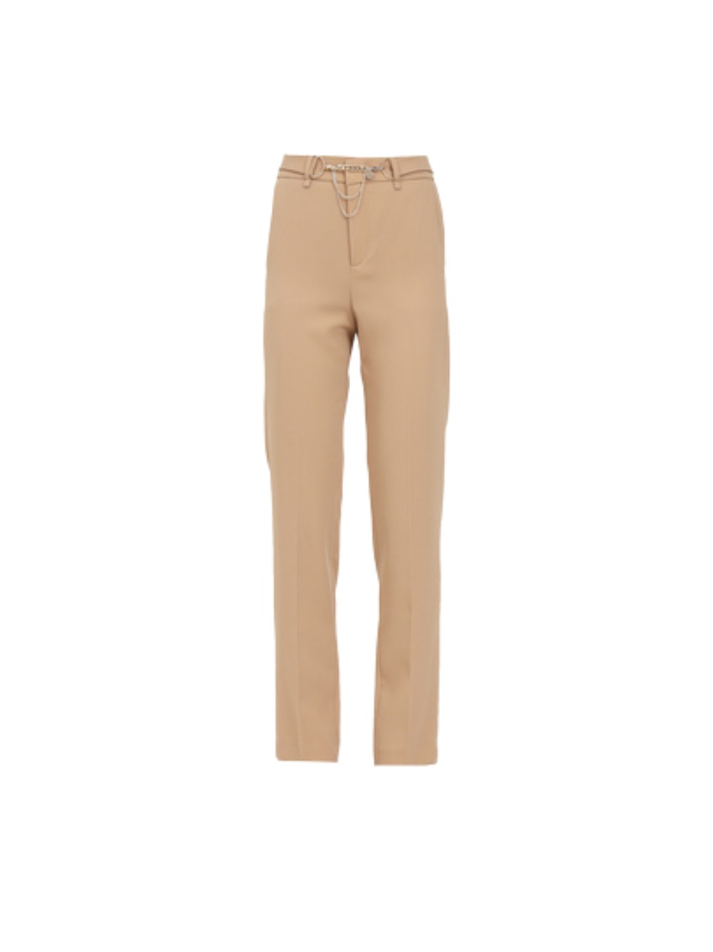 Брюки Liu Jo dal fit regular из полиэстера da donna бежевого цвета Sahara