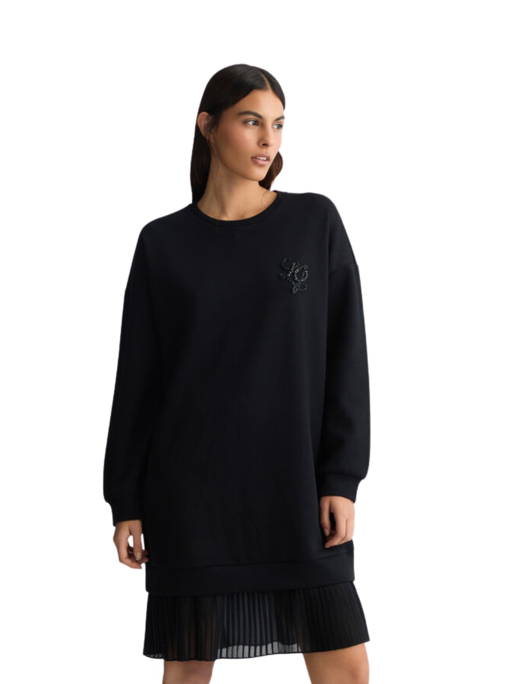 Traje Liu Jo de Mujer, de Algodón, Color Negro, Código WA5244 F0963 - Imagen 3 de 4