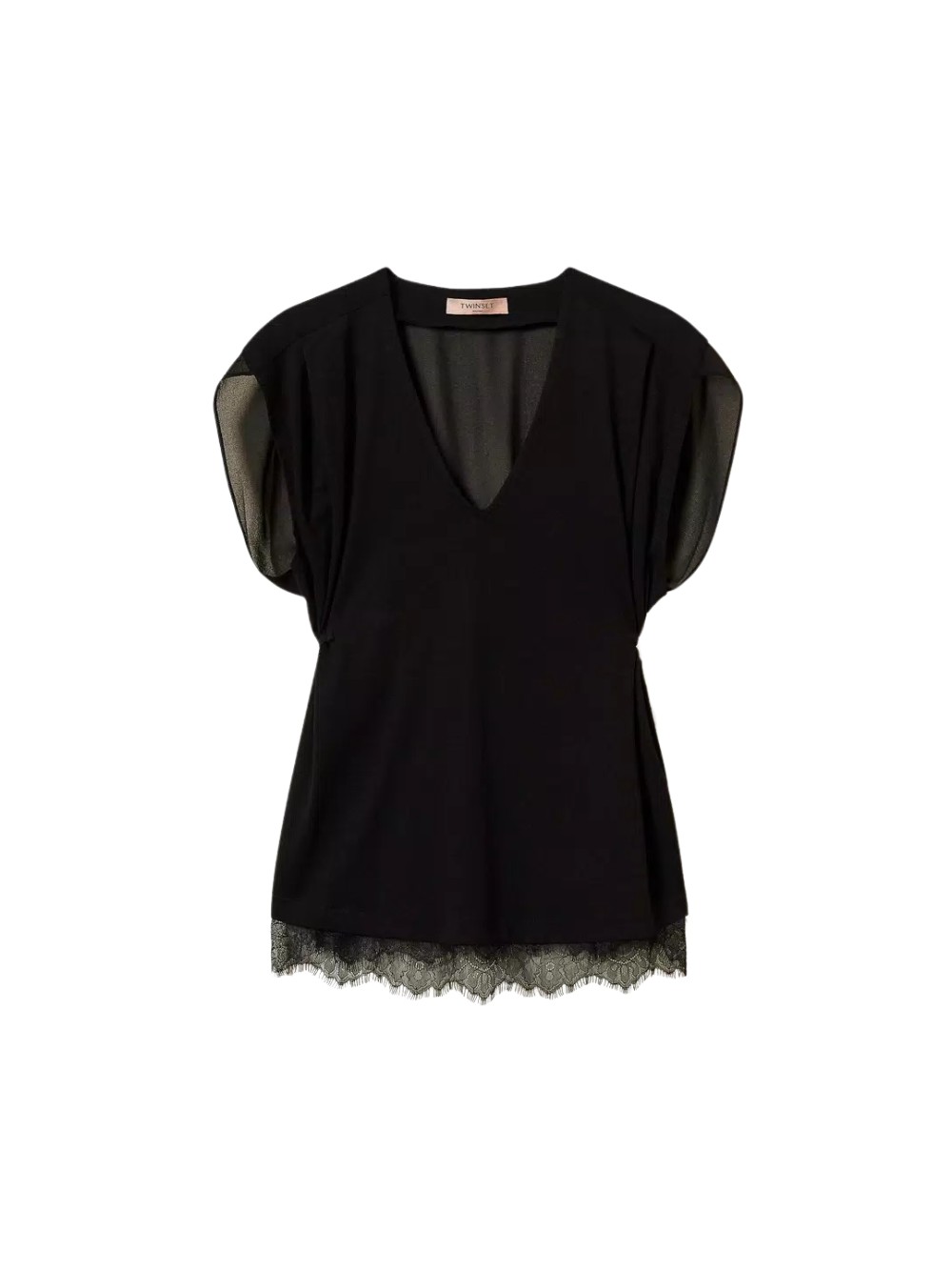 Топовый комплект Twinset da donna, из котона, цвет неро, код 251TP2781.