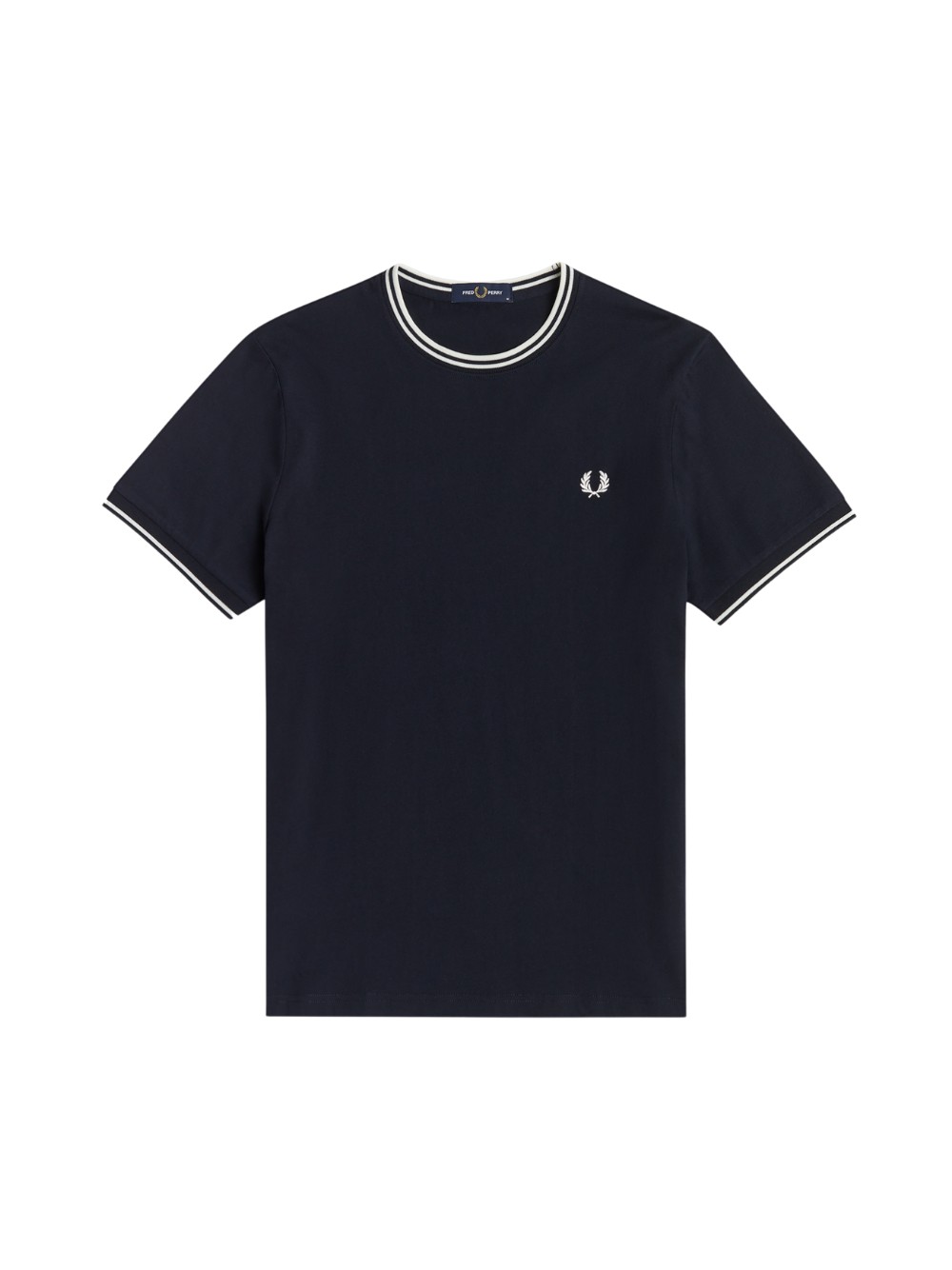 Футболка Fred Perry da Uomo темно-синего цвета из хлопка Modello FP-M1588 795