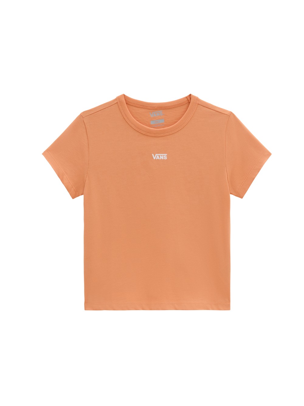 Футболка VANS da donna a manica corta, из чистого котона, цвет арансионе