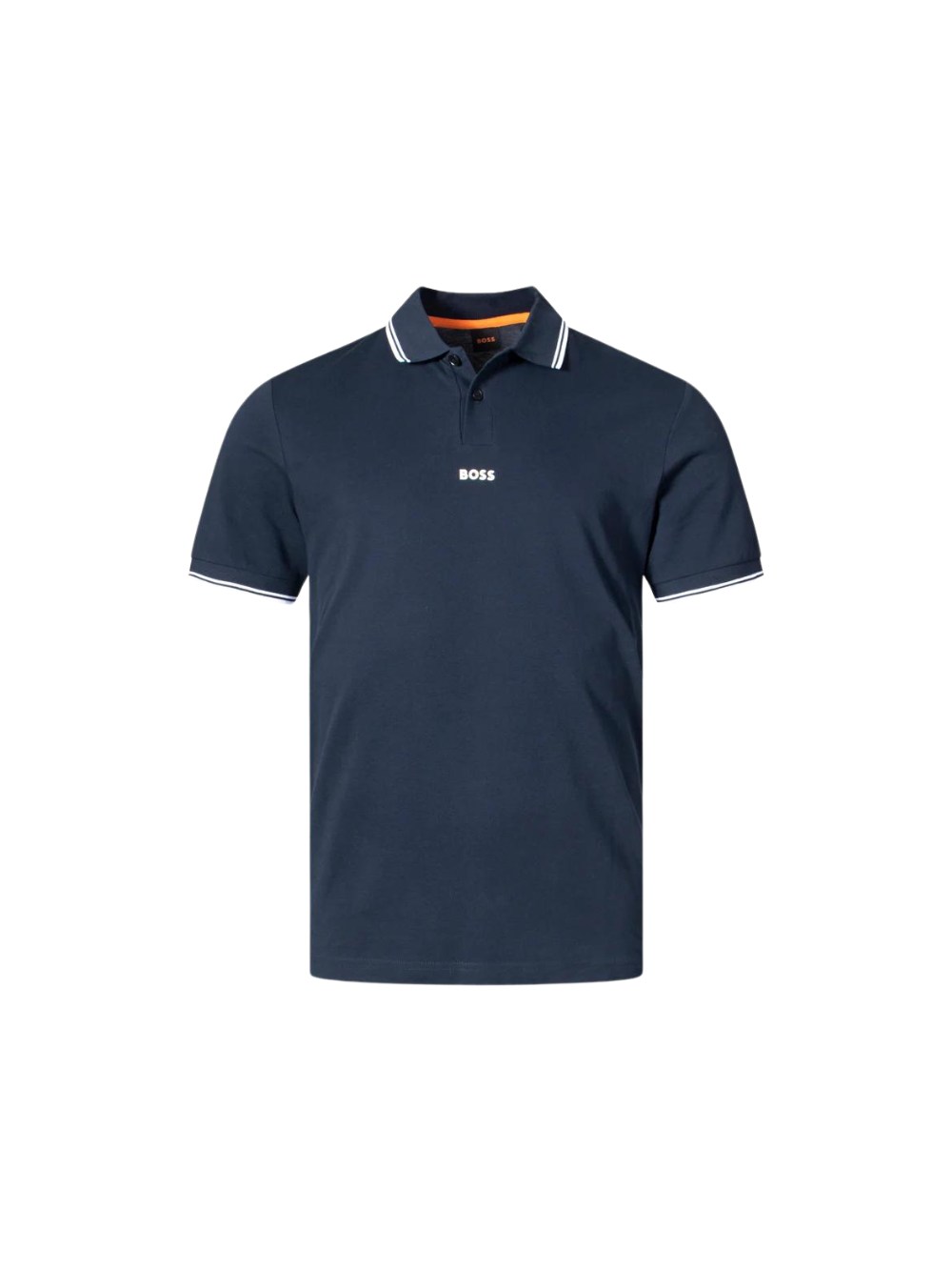 Поло maniche corte Boss da uomo из чистого котона dal Fit Regular цвет черный 20290₽
