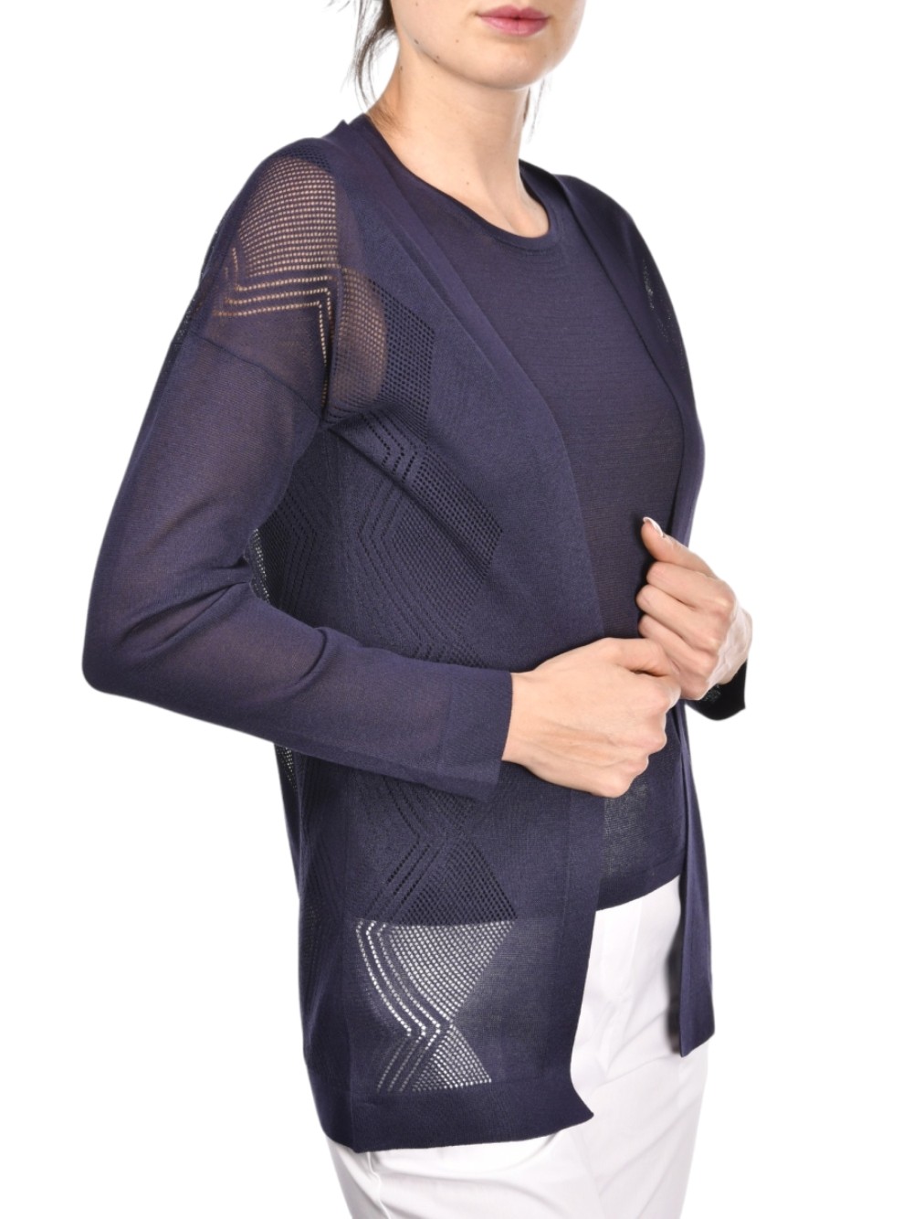 Двойной комплект rombi traforati с эффектным люрексом. Платье-футляр rombi traforati...