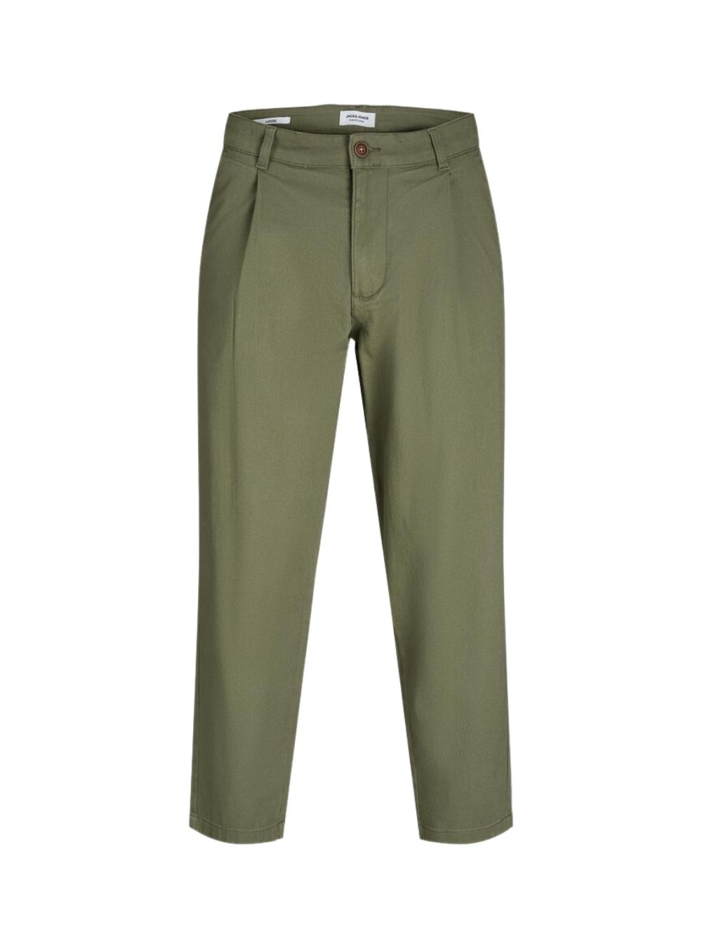 Панталоны chino Jack & Jones da uomo, цвет Темно-зеленый, модель: 12200014
