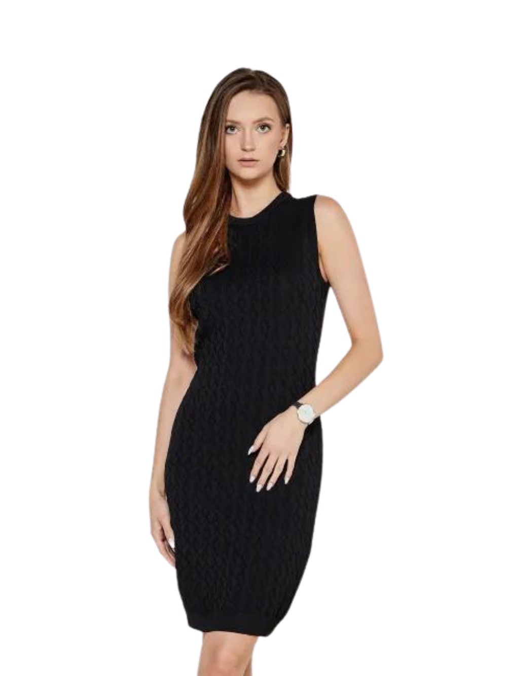Коллекция Vestito Armani Exchange da donna, из вискозы, цвет неро, код 8-9...