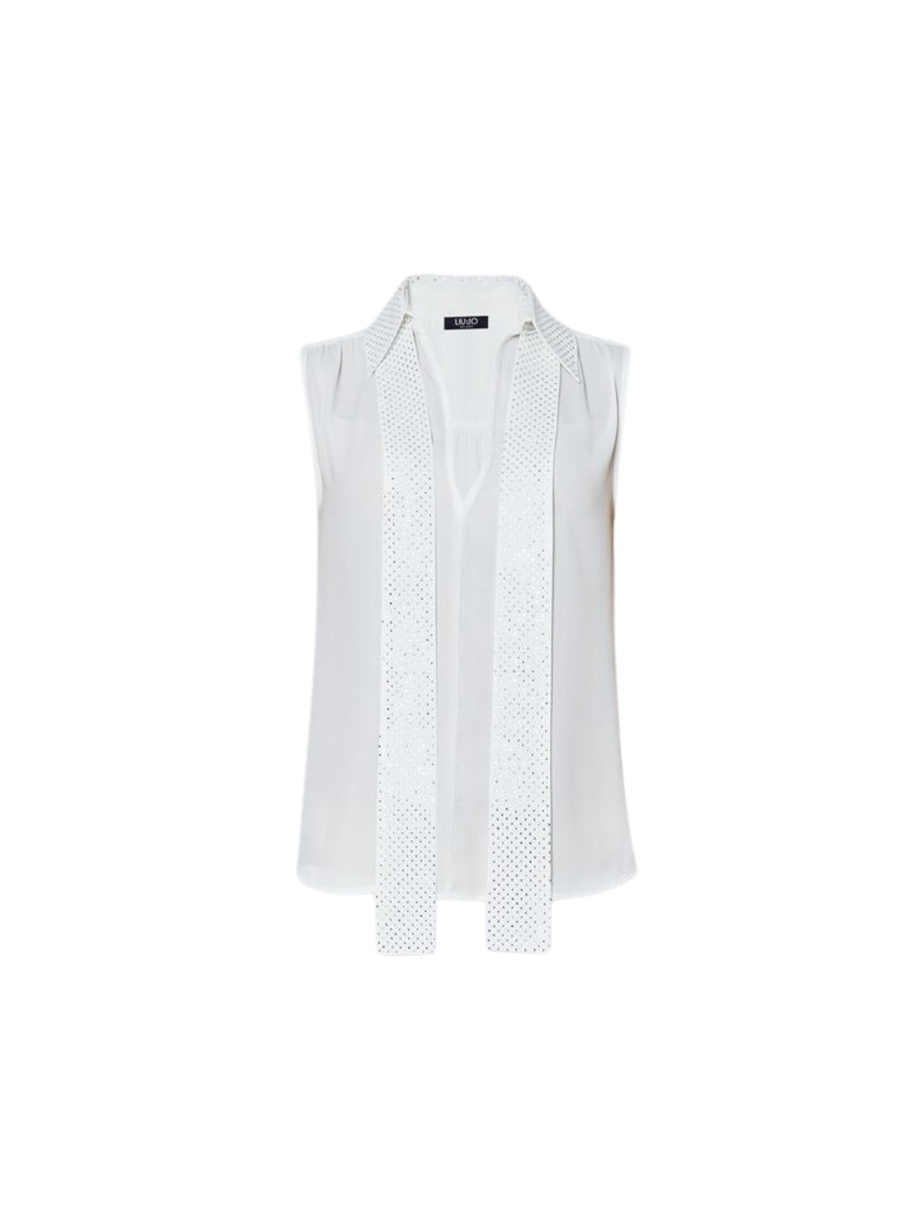 Топовая модель Liu Jo Elegante realizzato от Georgette e strass, con sciarpa, co...