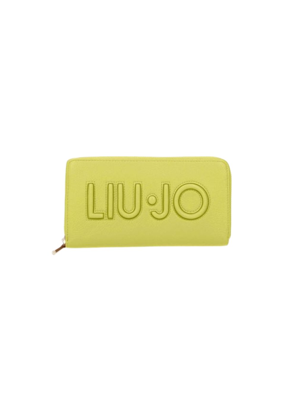Портмоне Grande Liu Jo из экокожи, застегивается на молнию, макси-модель с логотипом ricamato...
