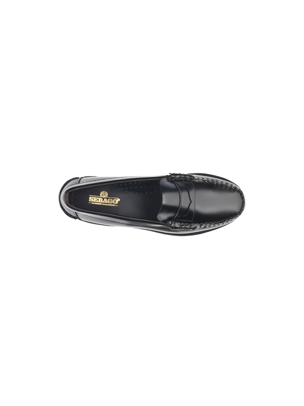 Mocassino Sebago da donna, modello Dan Lug, in pelle, colore Nero, modello 70... - Imagen 3 de 4
