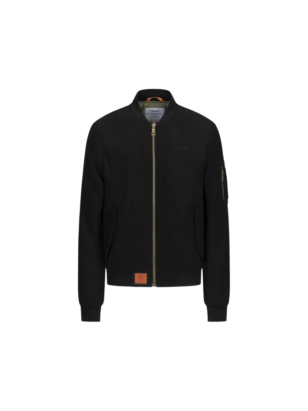 Оригинальная модель трека Giubbotto Bombers da uomo, реализованная в lana, dalla v...