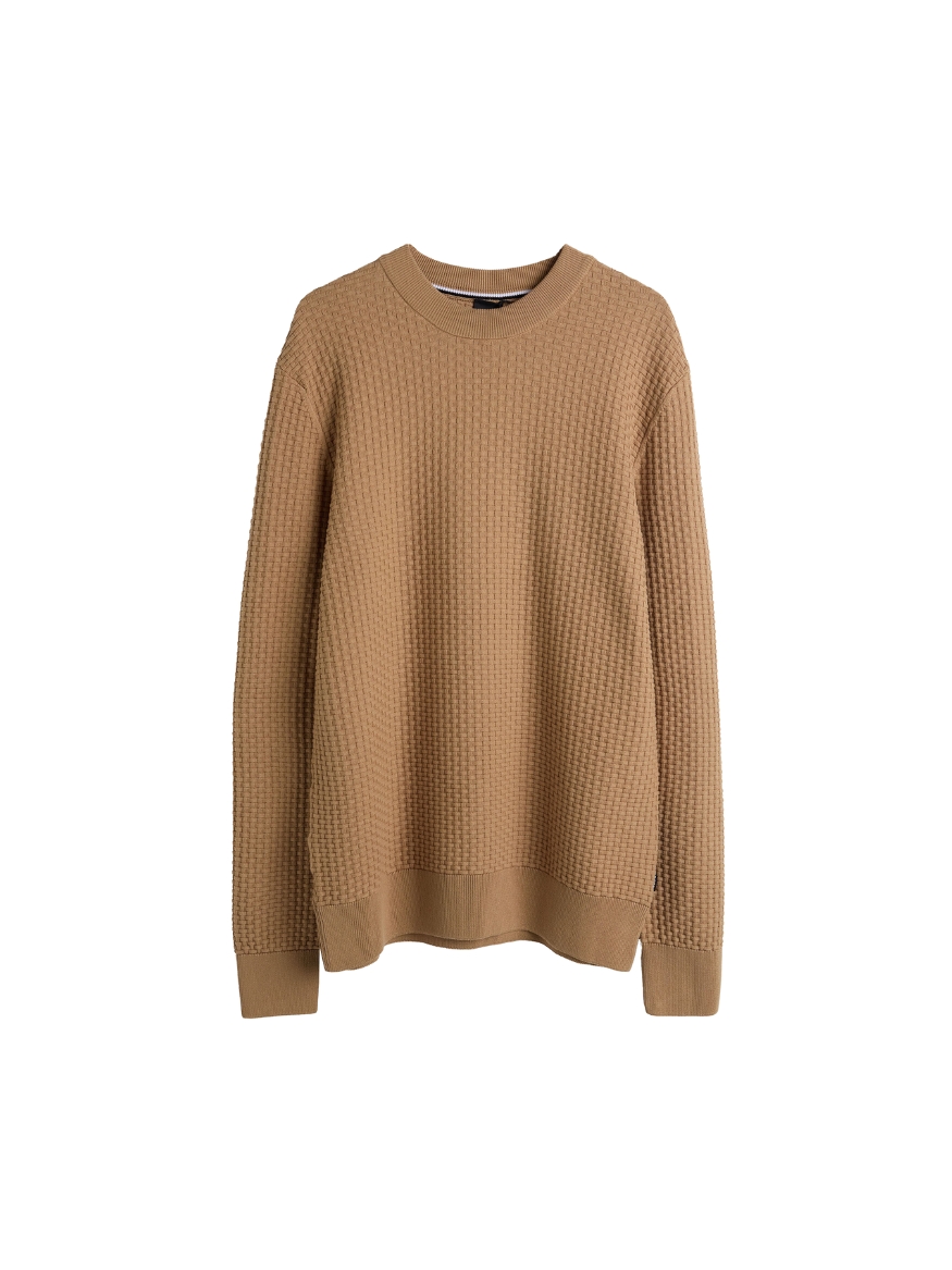 Pullover Boss Men aus Baumwolle Farbe Kamel Tragbarkeit Regular Modell 37990₽