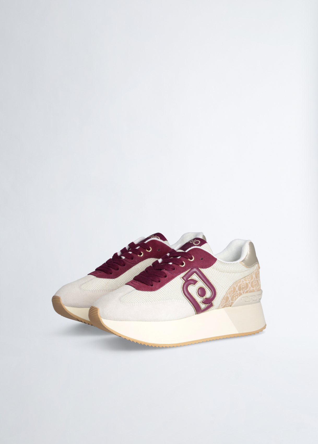 スニーカー LIU JO Woman Sneakers Burgundy BF4037PX525 S3415 Liu°jo Scarpa Donna BF4037PX525S3415