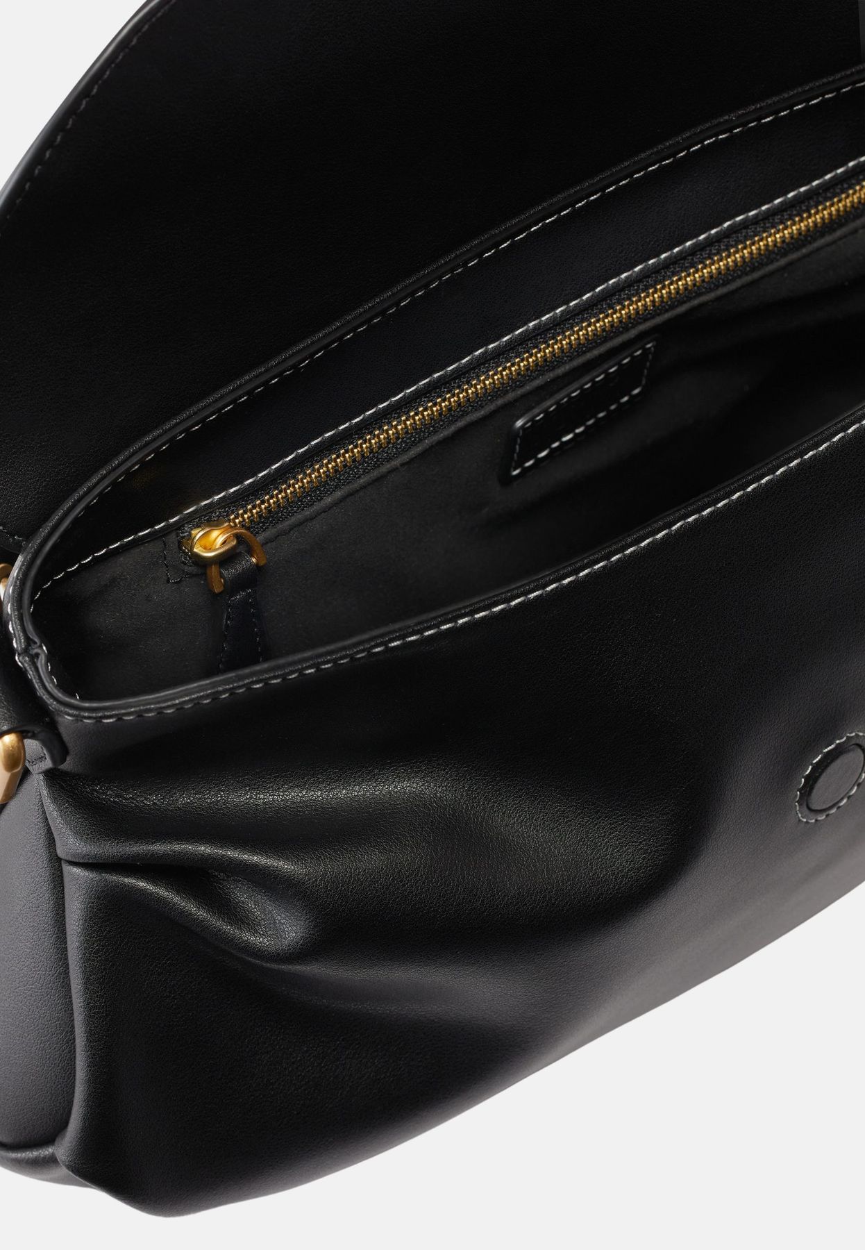 Borsa Pinko Jolene Mini Shoulder - In Vitello Con Cristalli, Donna - Foto 5