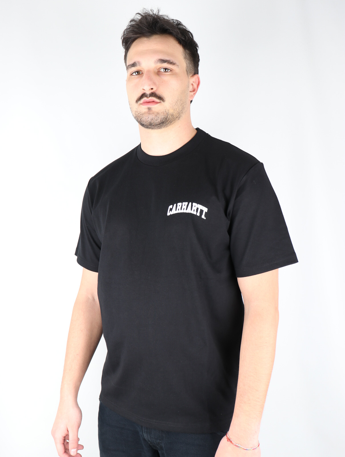 Tshirt Lacoste uomo nera manica lunga