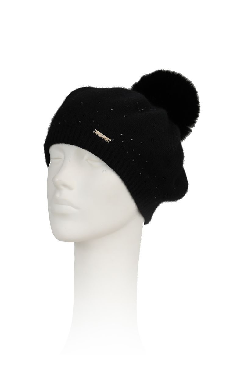 Liu. jo Bambine e ragazze cappello basco in maglia GF1167M0300