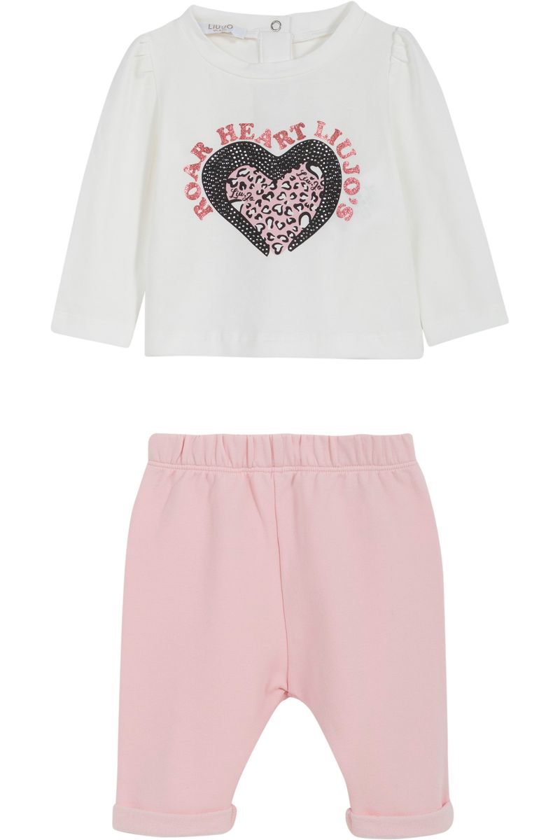 Liu. jo Bimba completo t-shirt+pantalone KF1069 F0090