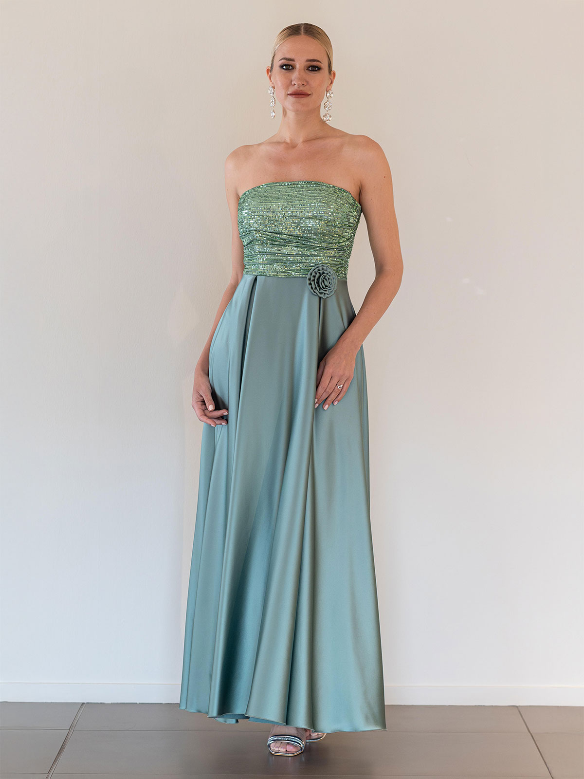 Stola Cerimonia Stola Verde Scuro Stola Elegante In Cashmere Verde