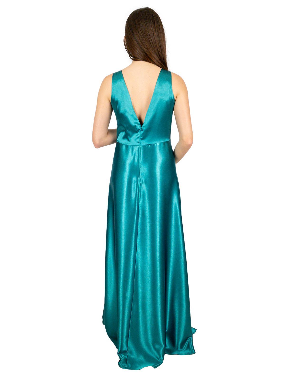 Abito Stile Impero Taglie Forti Cerimonia Lungo Donna Curvy