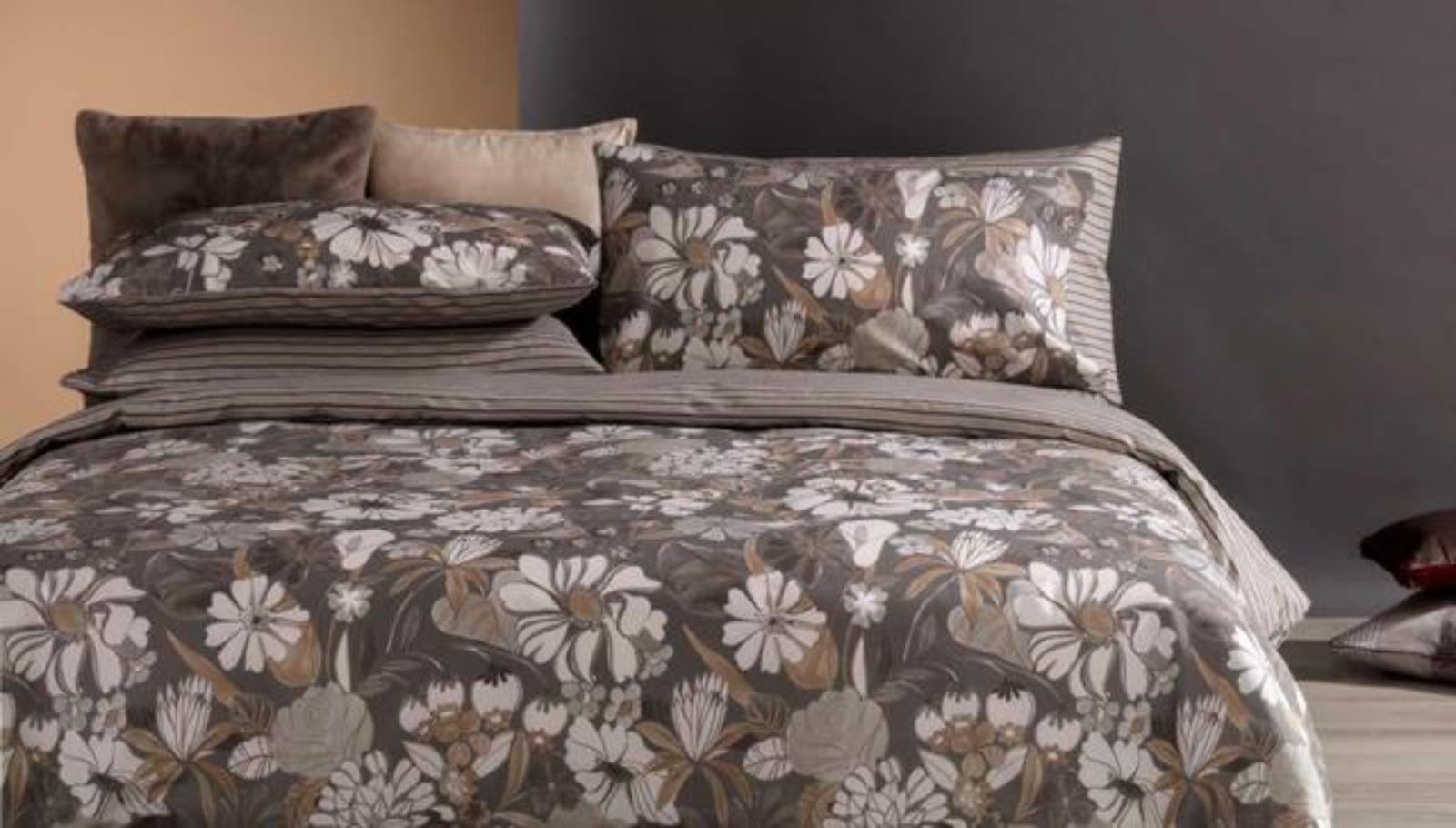 Homzard Trapunte Floreali Queen Size – Giallo Grigio Bianco Queen Quilt Set Completo Completo A Righe di Cotone Compreso Queen, Fattoria Leggero Reversibile Trapunta Set 3 Pezzi Per Tutte Le Stagioni