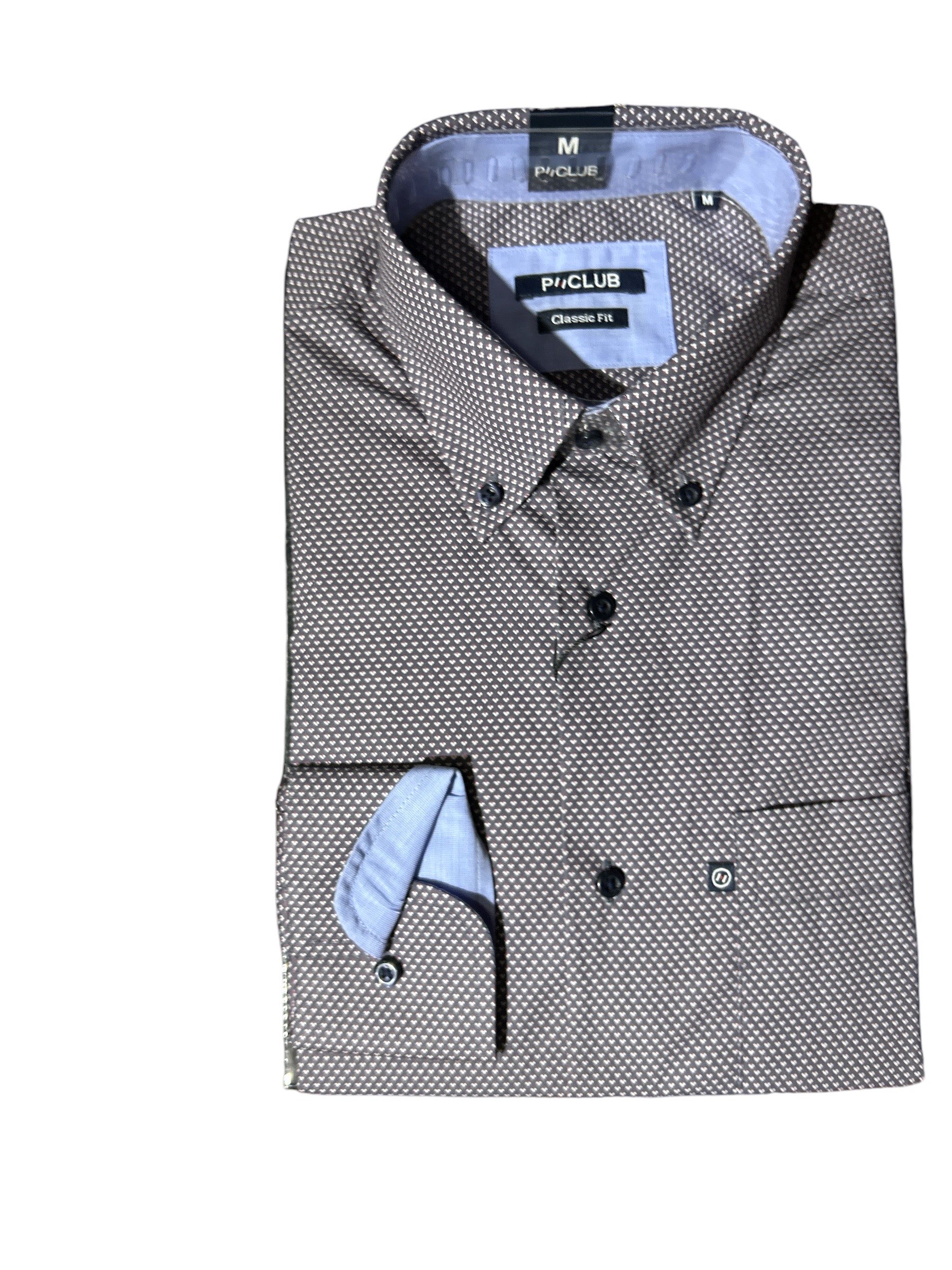 CAMICIA P-CLUB CAM D-CURTIS P-CLUB Uomo Manica Lunga Button-down - Foto 4 di 4