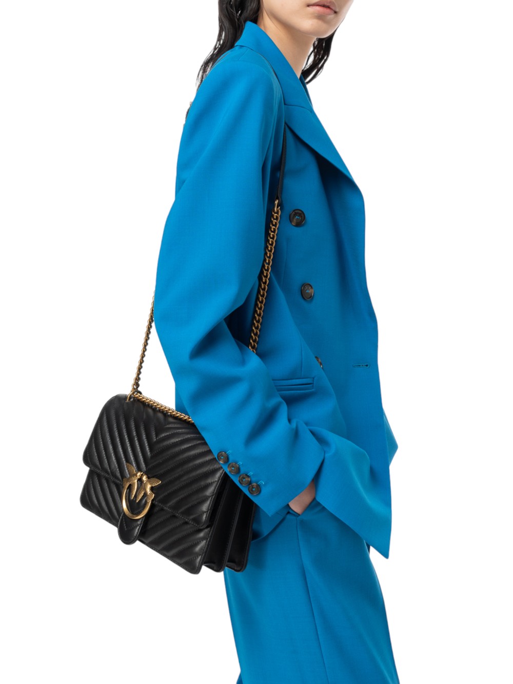 Pinko Mini Love Bag Borsa Pinko Love One Classic Pelle Nappa