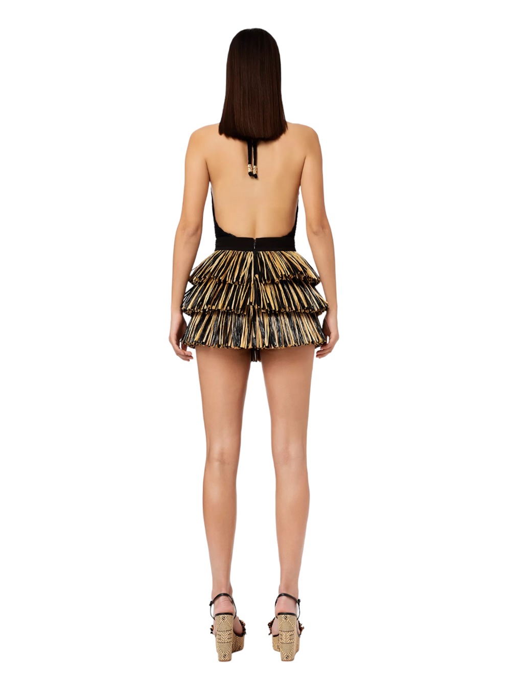 Elisabetta Franchi - Woman - Black - Shorts main image 1